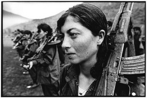 Kurdish Female Soldier