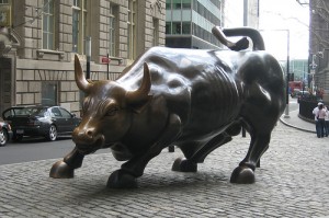 charging-bull-by-wallyg