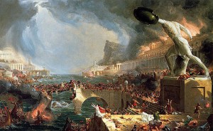 The Course of Empire by Thomas Cole