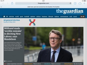 Guardian cover says Labor Lost Because Not Right Wing Enough