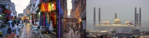 Sights of the old city of Sanaa, Yemen
